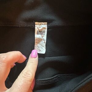 Savage barbell size small shorts